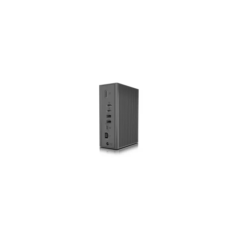 ICY BOX IB-DK2262AC johdollinen USB 3.2 Gen 1 (3.1 Gen 1) Type-C antrasiitti