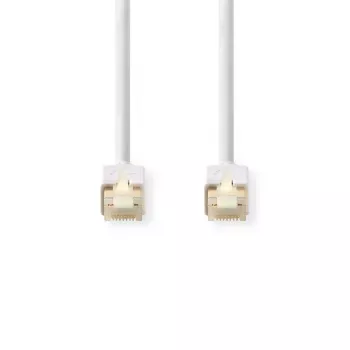 Nedis CCBW85221WT50 verkkokaapeli valkoinen 5 m Cat6 S/FTP