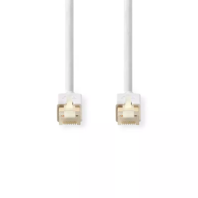 Nedis CCBW85221WT50 verkkokaapeli valkoinen 5 m Cat6 S/FTP