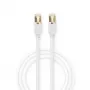 Nedis CCBW85221WT50 verkkokaapeli valkoinen 5 m Cat6 S/FTP