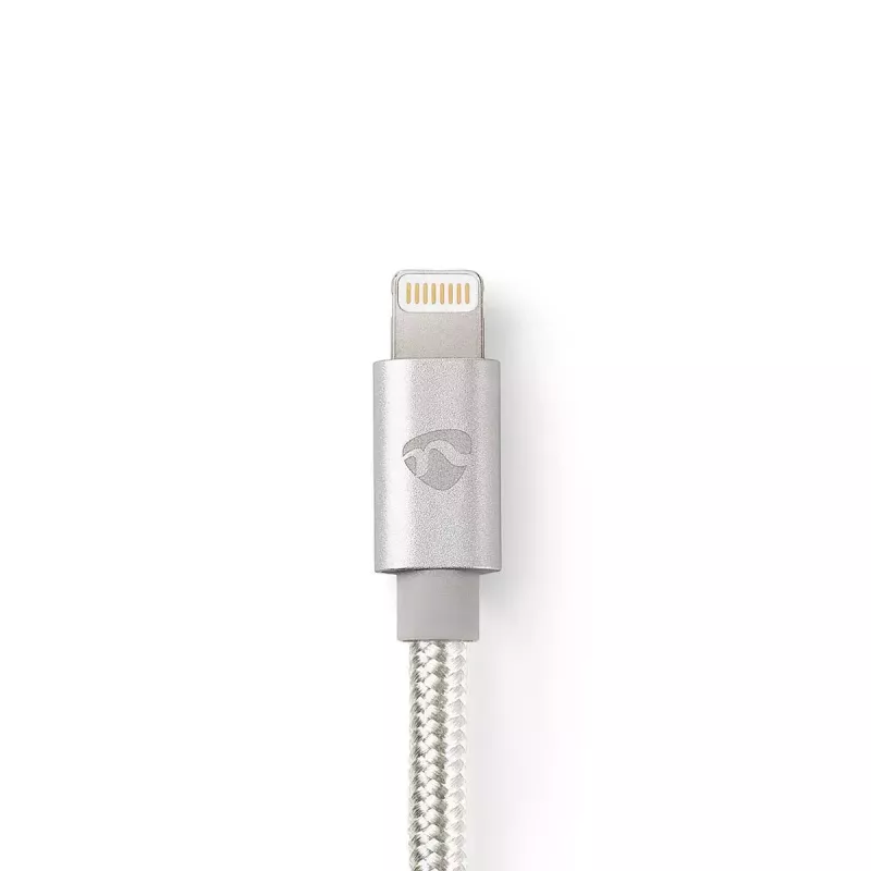 Matkapuhelinkaapeli Nedis CCTB39300AL30 alumiini 3 m USB A Lightning