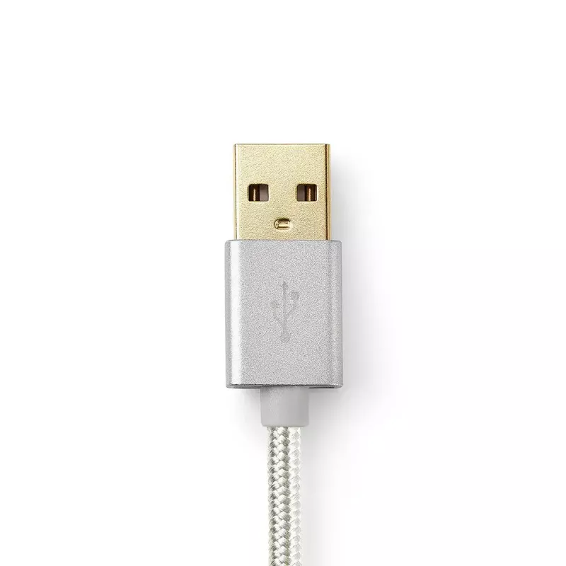 Matkapuhelinkaapeli Nedis CCTB39300AL30 alumiini 3 m USB A Lightning