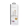 Matkapuhelinkaapeli Nedis CCTB39300AL30 alumiini 3 m USB A Lightning