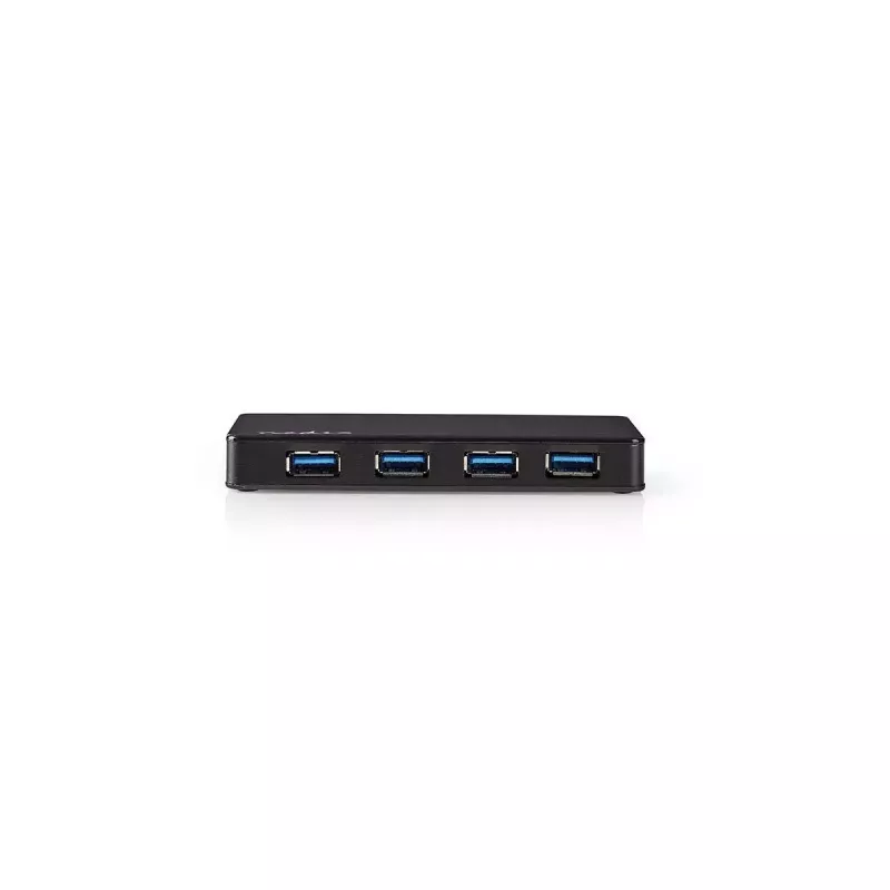 USB-keskitin Nedis UHUBU3420BK USB 3.2 Gen 1 Micro-B musta