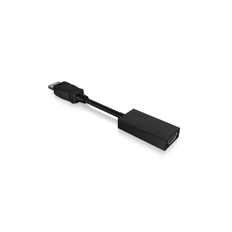 ICY BOX IB-AC508a DisplayPort HDMI musta