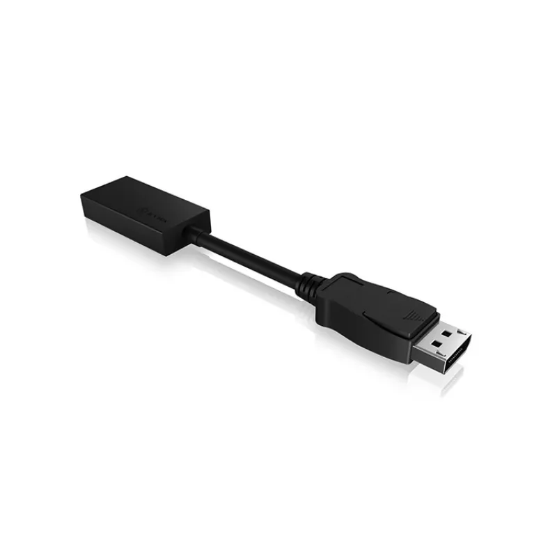 ICY BOX IB-AC508a DisplayPort HDMI musta