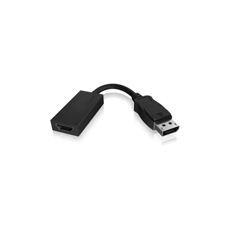 ICY BOX IB-AC508a DisplayPort HDMI musta