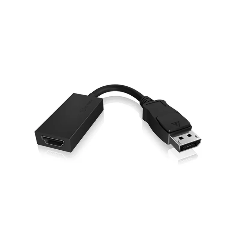 ICY BOX IB-AC508a DisplayPort HDMI musta