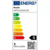 Nedis WIFILX02W100 SmartLife Wi-Fi -joulukuusen valosarja 10 m, valkoinen