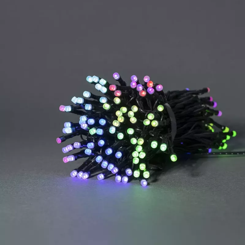 Nedis SmartLife WIFILX01C168 LED-joulukuusen valosarja, 168 LED, RGB, Wi-Fi, 20 m