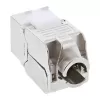 InLine RJ45 Keystone Jack Snap-In-moduuli Cat.6a, ohut muotoilu