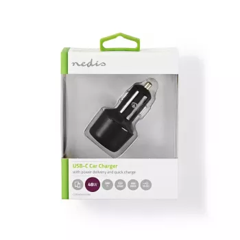 Mobiililaitteen laturi Nedis CCPD30W100BK älypuhelin musta pikalataus