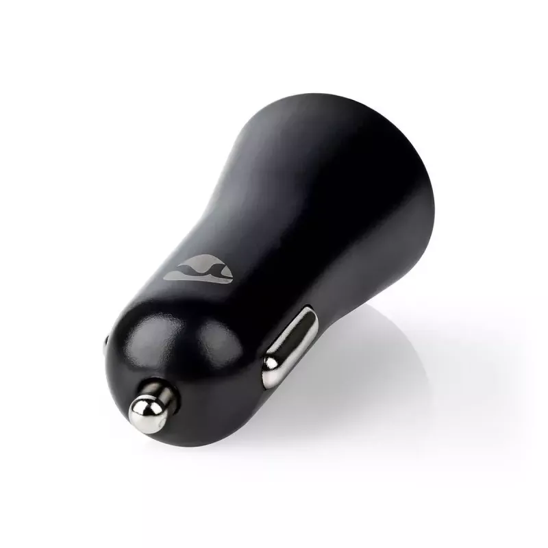 Nedis CCPDL20W111BK autolaturi 20W, 1x USB-C, Lightning 8-pin -kaapeli, musta