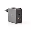 Mobiililaitteen laturi Nedis WCPD45W100BK universaali musta USB sisätila