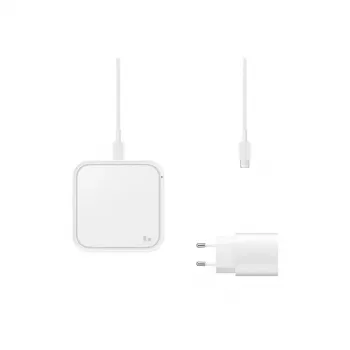 Samsung EP-P2400 älypuhelin valkoinen USB langaton lataus pikalataus sisätila
