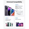 Sisälaturi Ugreen 15324 universaali valkoinen AC 1 USB Type-C liitäntä