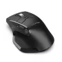 JLab Audio Epic Office oikeakätinen langaton hiiri — Bluetooth + USB Type-A, optinen 2400 DPI, 9 painiketta, rulla, musta