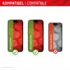 Displex Full Cover näytönsuoja (10H) Apple iPhone 15 Plus/15 Pro Max, Eco-asennuskehys, täysi peitto