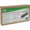 InLine moniporttivirtalähde, laturi, 6x USB-C, PD 3.0, GaN, musta