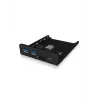 Keskitin ICY BOX IB-HUB1417-i3 musta