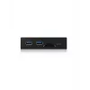 Keskitin ICY BOX IB-HUB1417-i3 musta