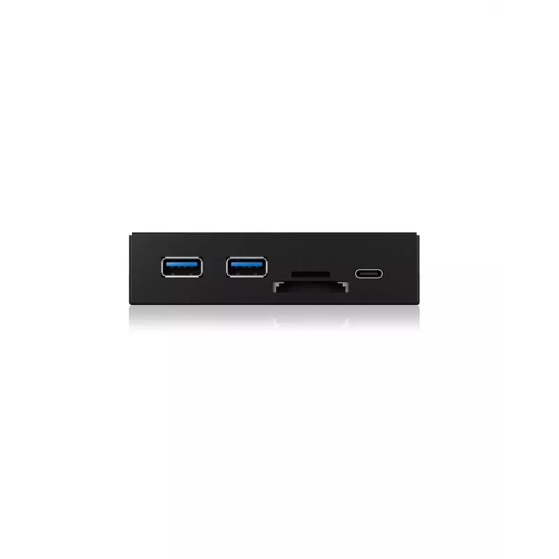 Keskitin ICY BOX IB-HUB1417-i3 musta