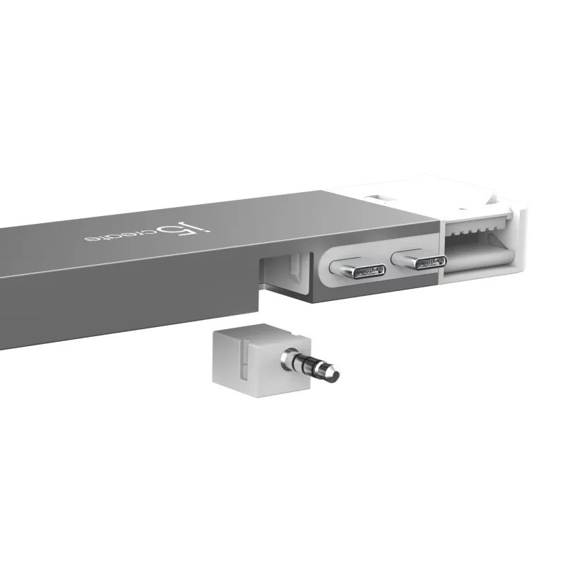 USB-keskitin j5create JCD395 4K60 Elite Pro johdollinen USB4 MagSafe-sarjalla