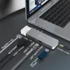 USB-keskitin j5create JCD395 4K60 Elite Pro johdollinen USB4 MagSafe-sarjalla