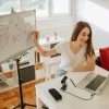 j5create JVU250 HD-verkkokamera automaatti- ja manuaalitarkennuskytkimellä
