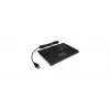KeySonic ACK-3410 (DE) näppäimistö toimisto USB QWERTZ saksa musta