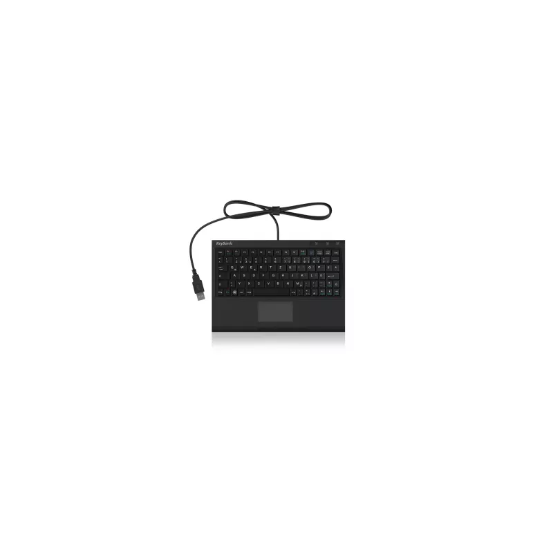 KeySonic ACK-3410 (DE) näppäimistö toimisto USB QWERTZ saksa musta