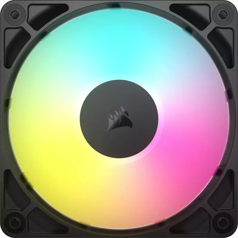 Tuuletin Corsair RS120 ARGB tietokonekotelo 12 cm musta