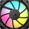 Tuuletin Corsair RS120 ARGB tietokonekotelo 12 cm musta