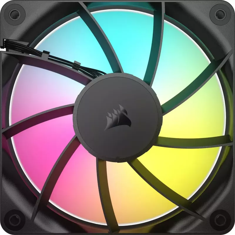 Tuuletin Corsair RS120 ARGB tietokonekotelo 12 cm musta