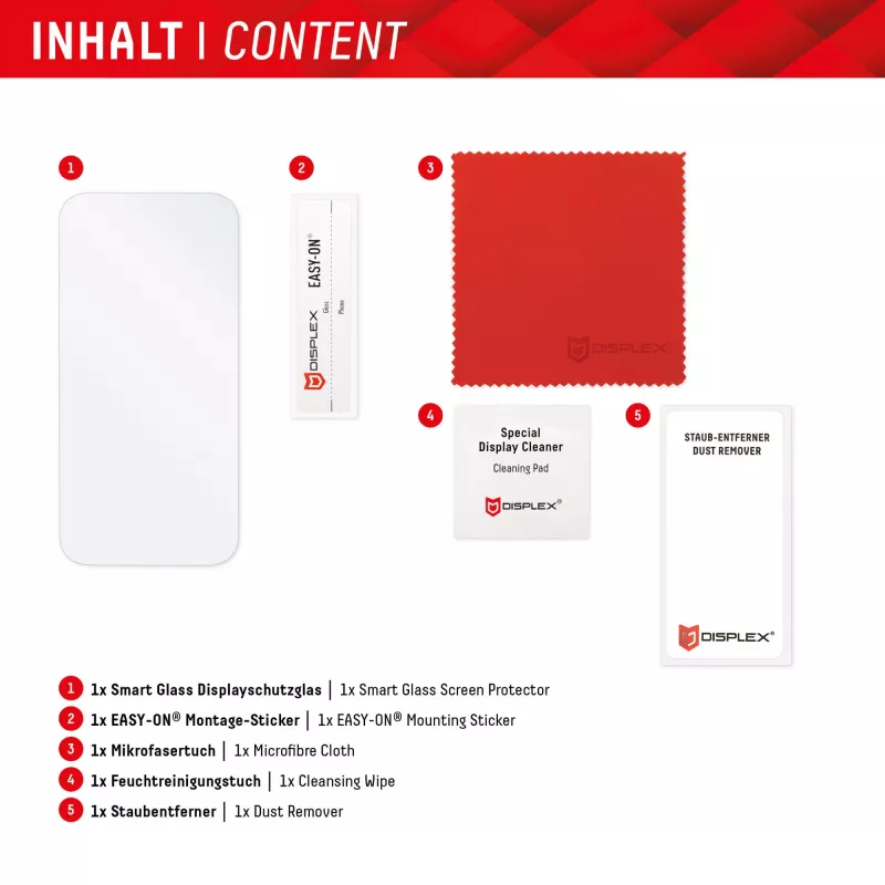 Displex Smart Glass (9H) Samsung Galaxy A35/A55 5G, asennustarra, särkymätön