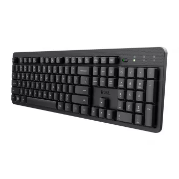 Trust Ody II näppäimistö toimisto RF Wireless QWERTZ German musta