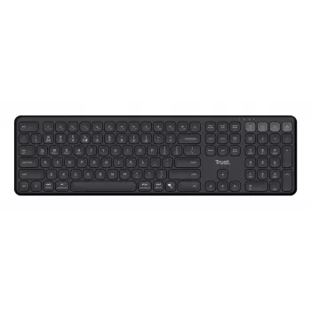 Trust Vaiya näppäimistö koti/toimisto RF Wireless + Bluetooth QWERTZ German musta