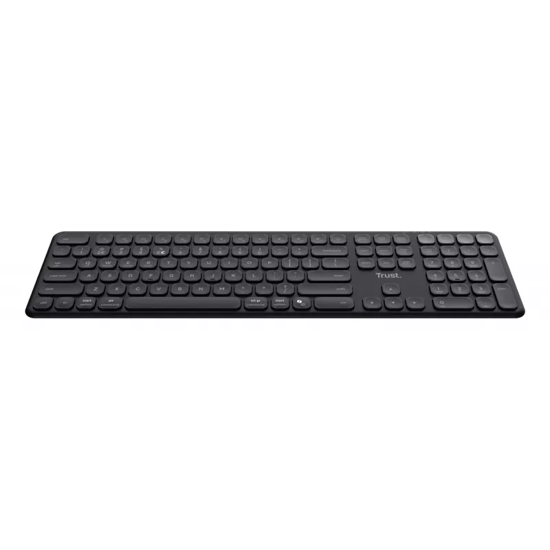 Trust Vaiya näppäimistö koti/toimisto RF Wireless + Bluetooth QWERTZ German musta