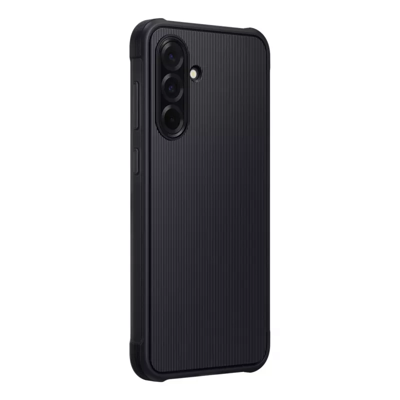 Samsung EF-RA366 kestävä suojakotelo Galaxy A36:lle, musta