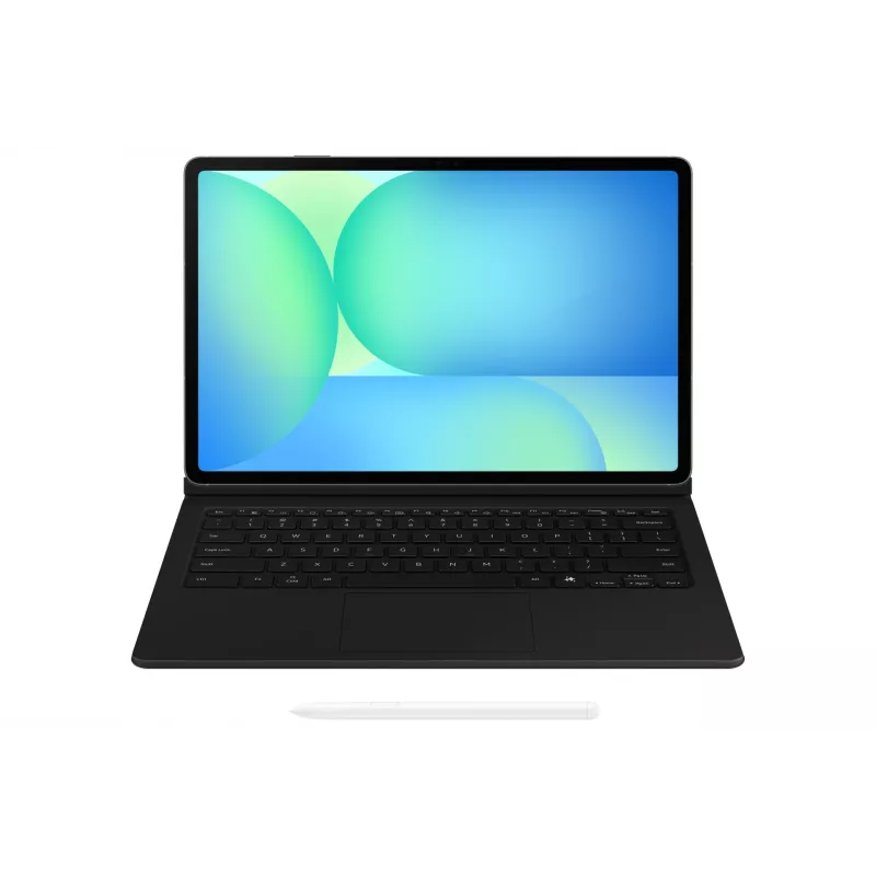 Näppäimistö Samsung EF-DX625 QWERTZ German Pogo Pin musta