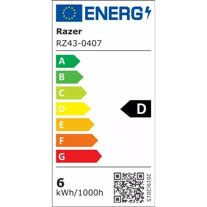 Pöytävalaisin Razer Aether RZ43-04070100-RGWB RGB säädettävä kirkkaus