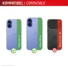 Displex Premium kameralinssin lasi, iPhone 16/16 Plus/17 lasi, 10H, Single Rings, DLC, läpinäkyvä, Quick Mount
