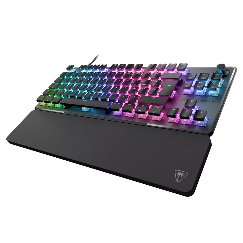 Turtle Beach Vulcan II TKL Pro näppäimistö pelikäyttöön USB AZERTY saksa musta