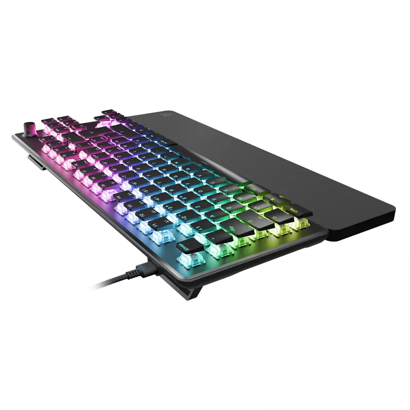 Turtle Beach Vulcan II TKL Pro näppäimistö pelikäyttöön USB AZERTY saksa musta