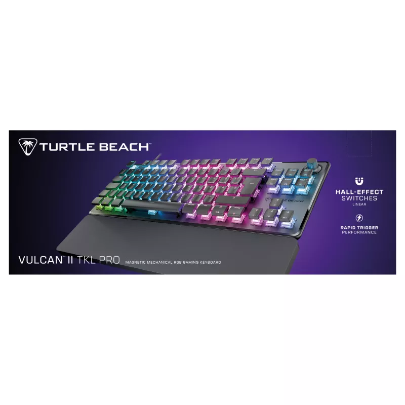 Turtle Beach Vulcan II TKL Pro näppäimistö pelikäyttöön USB AZERTY saksa musta