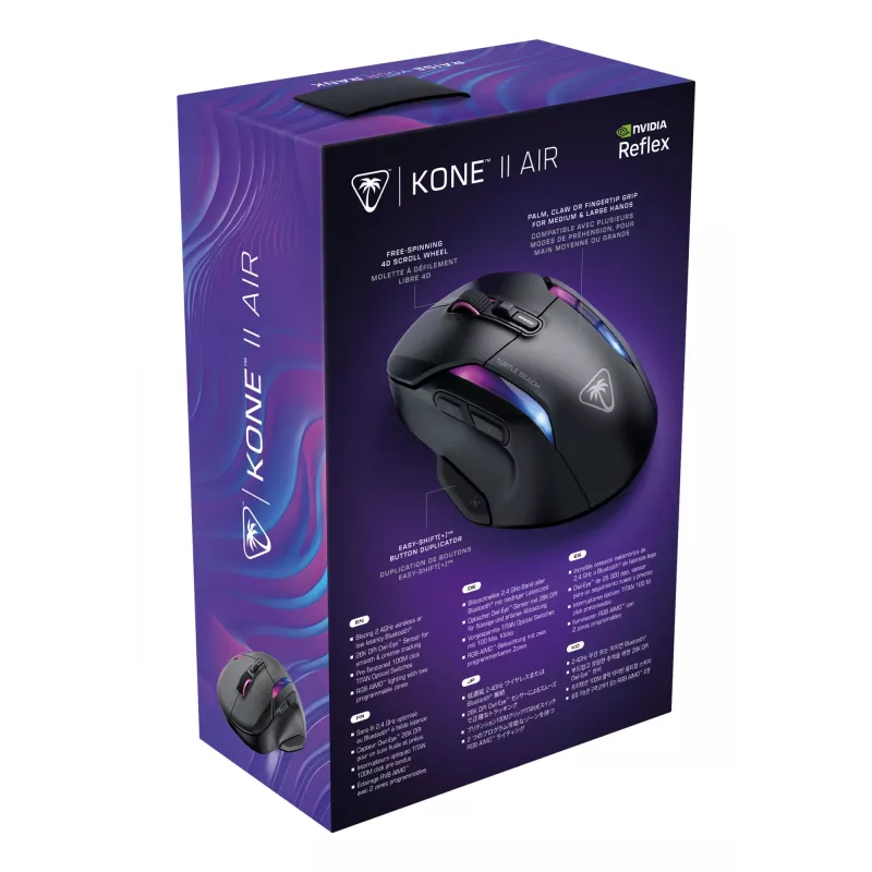 Hiiri Turtle Beach Kone II Air RF langaton + Bluetooth