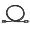 Thunderbolt-kaapeli OWC OWCCBLTB4C2.0M 2 m 40 Gbit/s musta