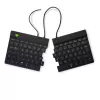 R-Go Tools Ergonomic näppäimistö R-Go Split Break v2 with break software, ergonominen jaettu näppäimistö, QWERTZ (DE), Wired, musta