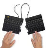 R-Go Tools Ergonomic näppäimistö R-Go Split Break v2 with break software, ergonominen jaettu näppäimistö, QWERTZ (DE), Wired, musta