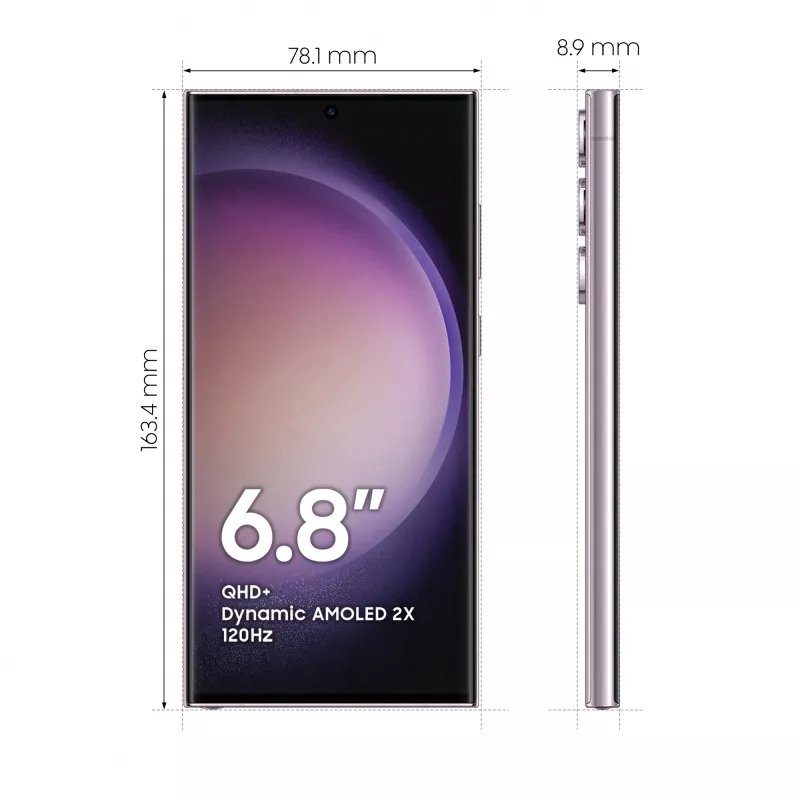 Samsung Galaxy S23 Ultra SM-S918B 17,3 cm (6,8 inch) Dual SIM Android 13 5G USB Type-C 8 GB 256 GB 5000 mAh laventeli